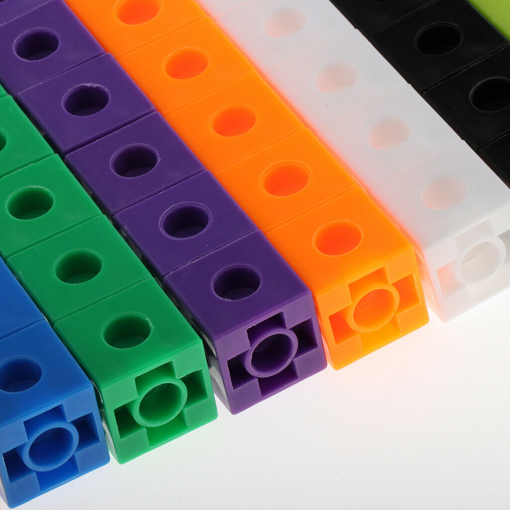 MathLink Counting Cubes Early Education 100pc 2cm x 2cm x 2cm cubes 10colors