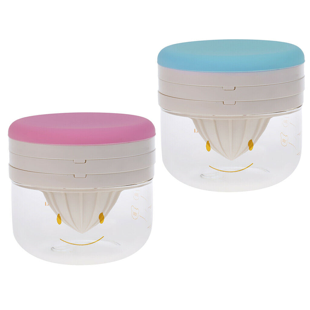 DIY Homemade Baby Food Mill Grinding Bowl Grinder Processor Pink
