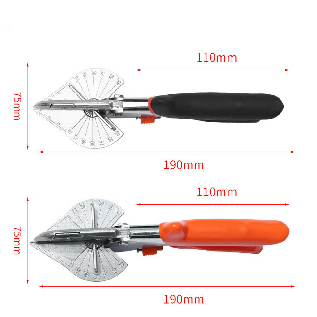 Multi Angle Miter Shear Cutter Scissor Snip for Plumber Electrician Carpenter