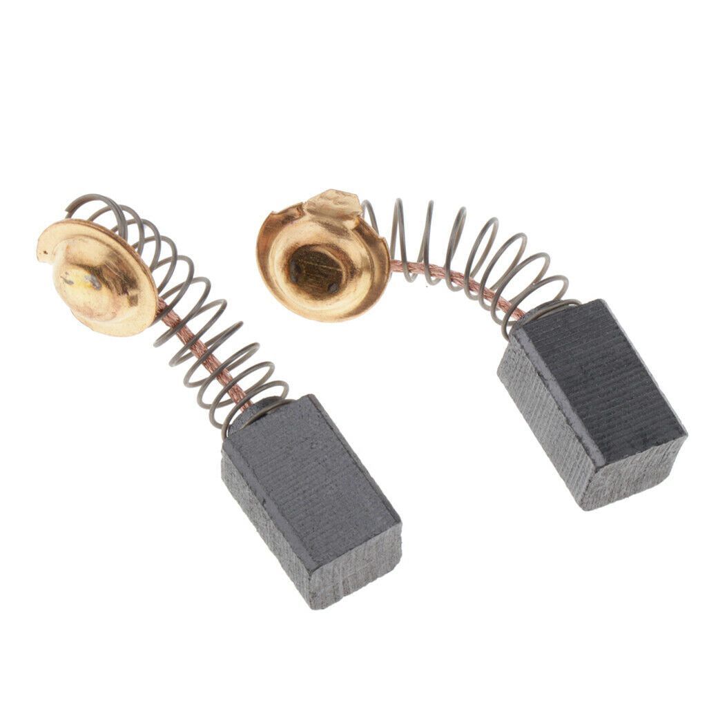 2pc Carbon Brushes w/ Base Motor Power Tool Replacement for Hitachi 999-021