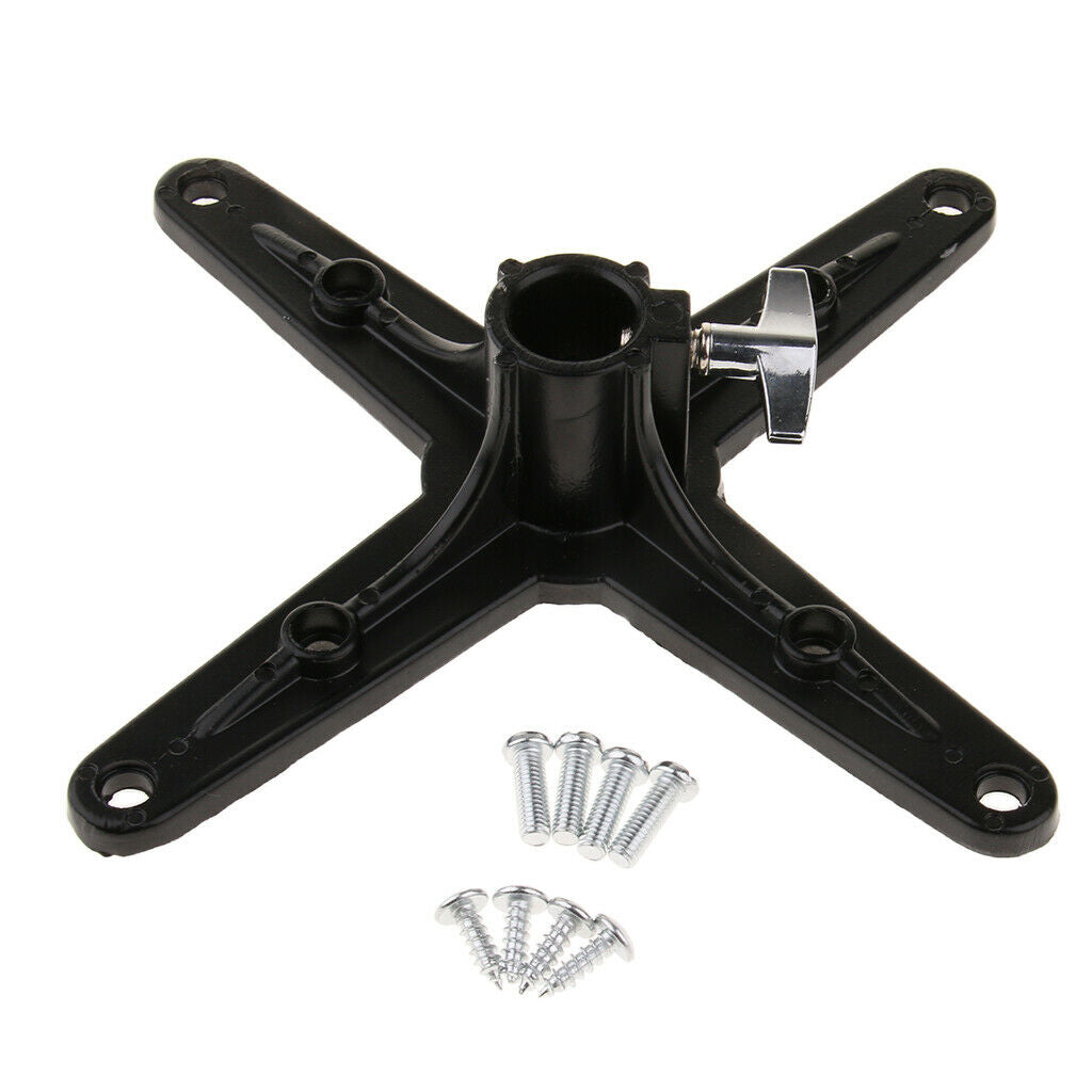 Metal Drum Stool Tripod Base Anti-slip Feet for Kids Adults