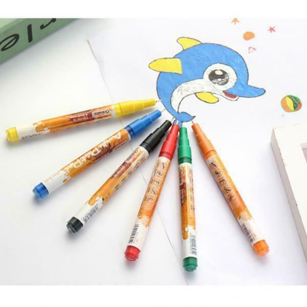 Acrylic Paint Marker Pen - Medium Tip Permanent Paint Deco Marker Pens for DIY,