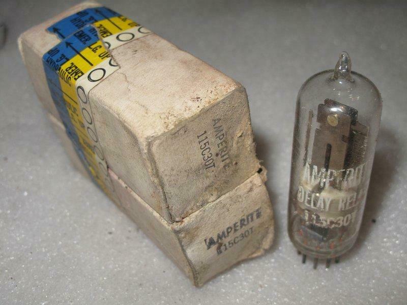 1pcs - AMPERITE 115C30T Delay Relay Vacuum Tube - NOS