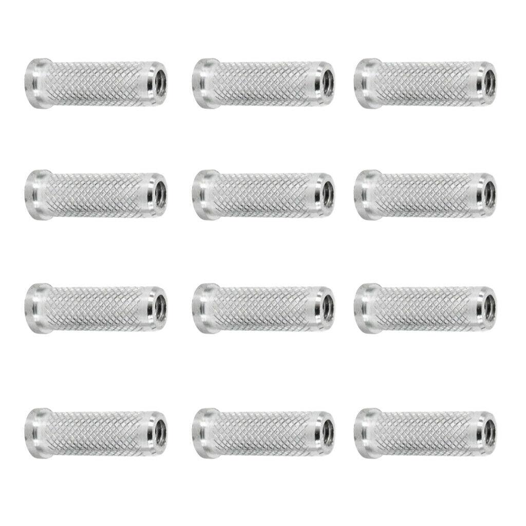 Pack of 12pcs Hunting Archery Carbon Shaft Aluminum Arrow Inserts 6.2mm