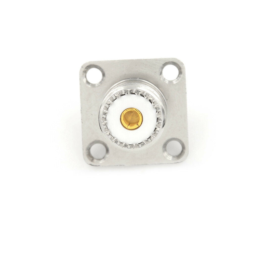 SO-239 Female Jack Square Shape Solder Cup Coax Connector For Radi.l8
