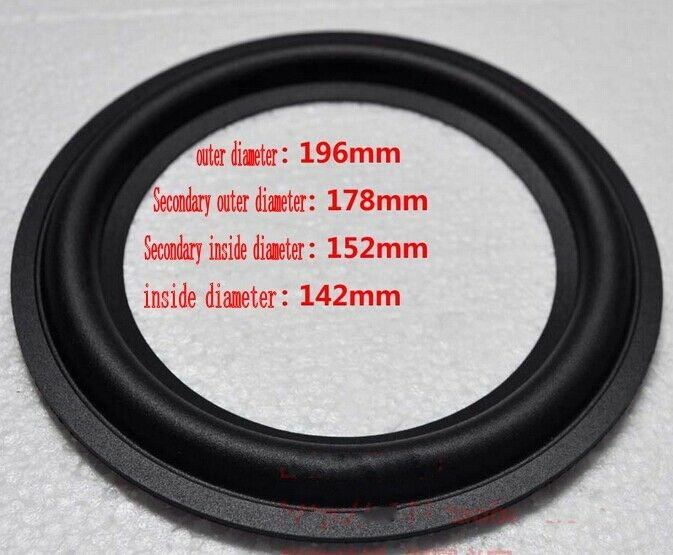 1pcs 8"inch 178C Speaker Rubber edge Speaker Surround Home Audio repair parts