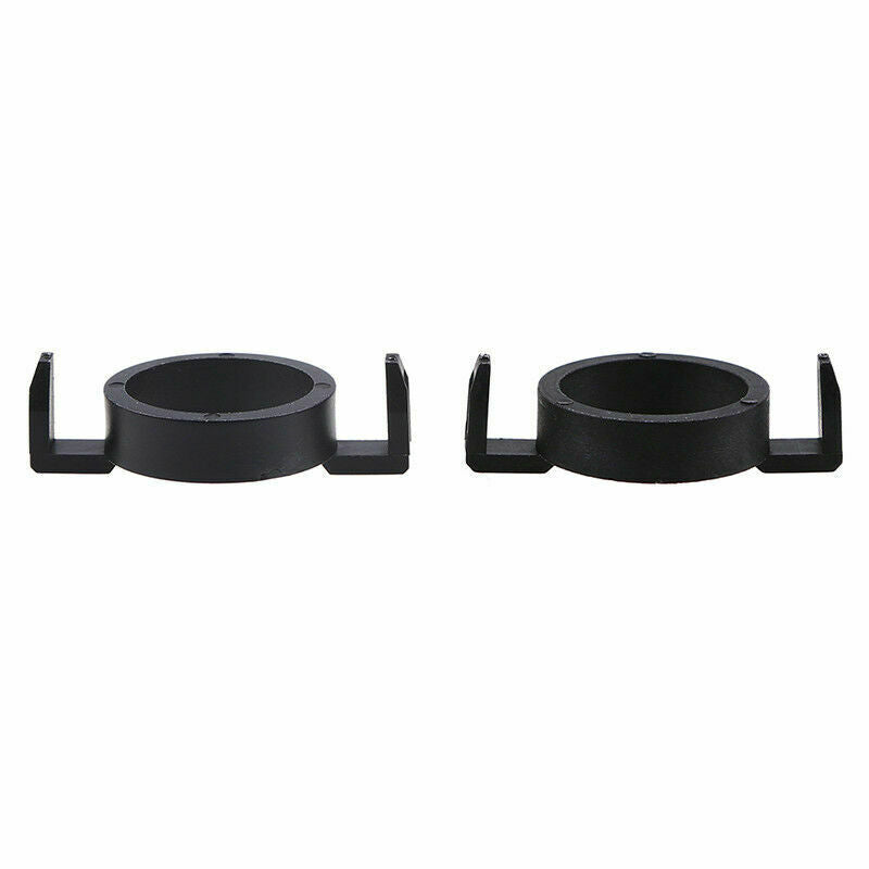 2x For Ford Mondeo H7 Plastic Xenon HID Headlight Bulb Base Holder Adapter Black