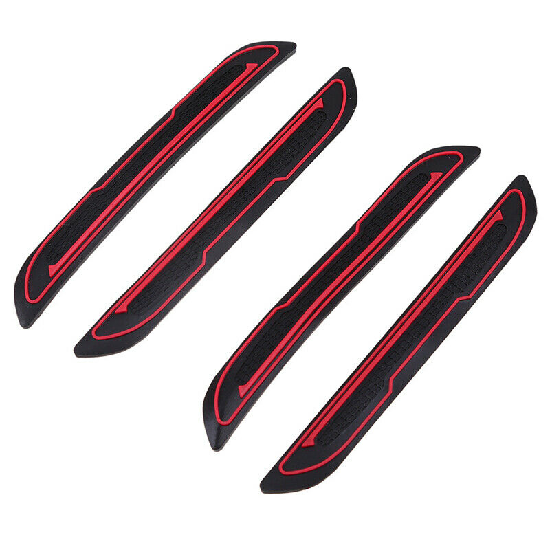4x CAR Accessories Door Edge Guard Trim Scratch Protectors Anti-collision Rubber