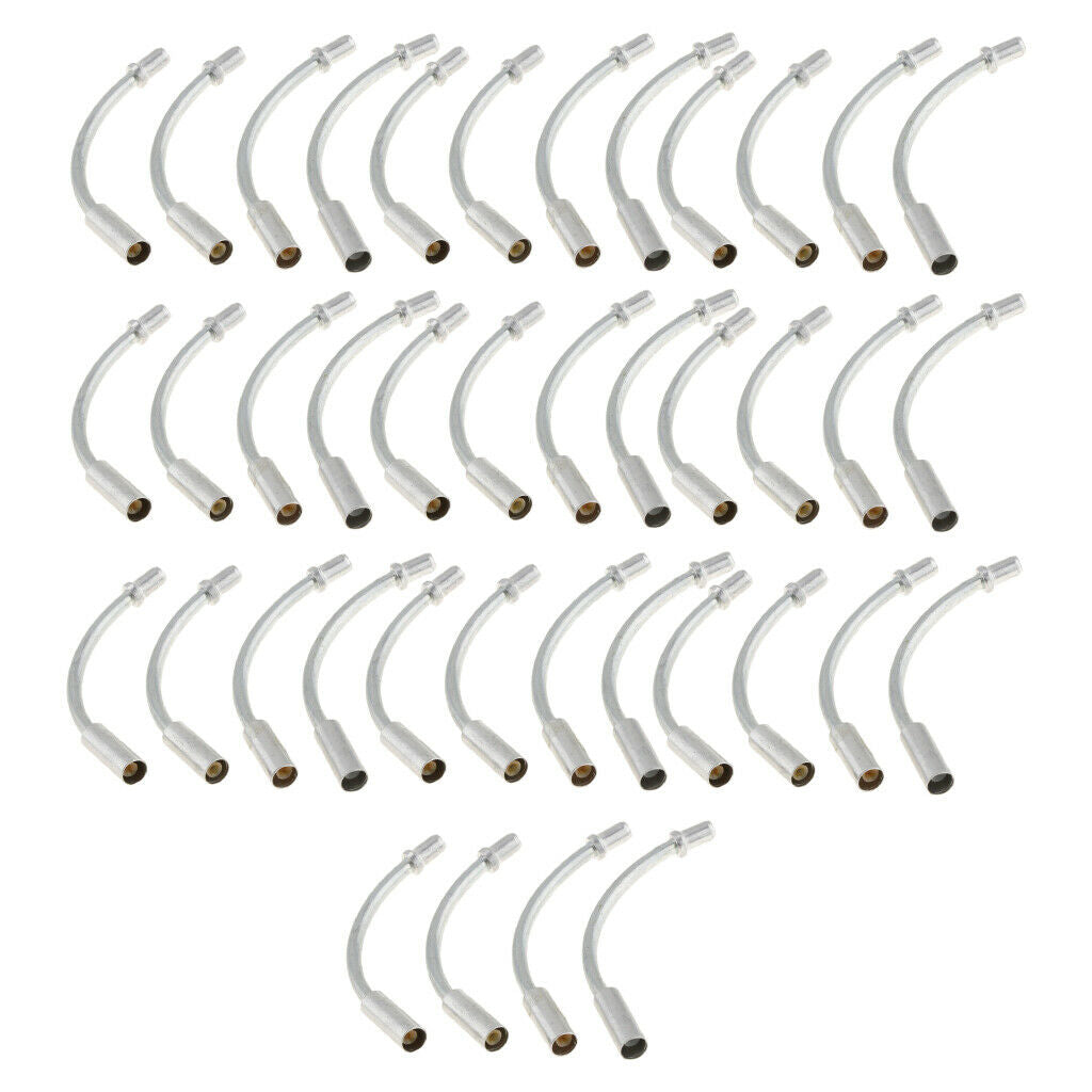 200PCS 90 DEGREE BIKE FLEXIBLE V BRAKE TUBE CABLE LINEAR PULL NOODLE GUIDE HOSE