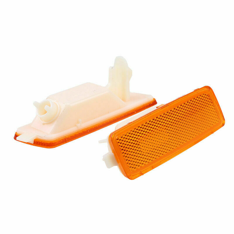 2x Front Bumper Signal Light Housing Cover For VW GTI/JETTA/RABBIT MK5 2005-2009