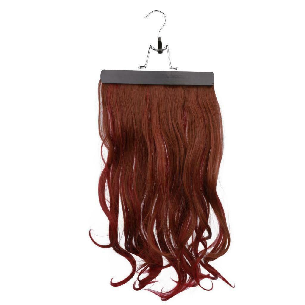 2 Pieces Lightweight Anti-dust Wigs Case Protector Bag Pouch Black/White