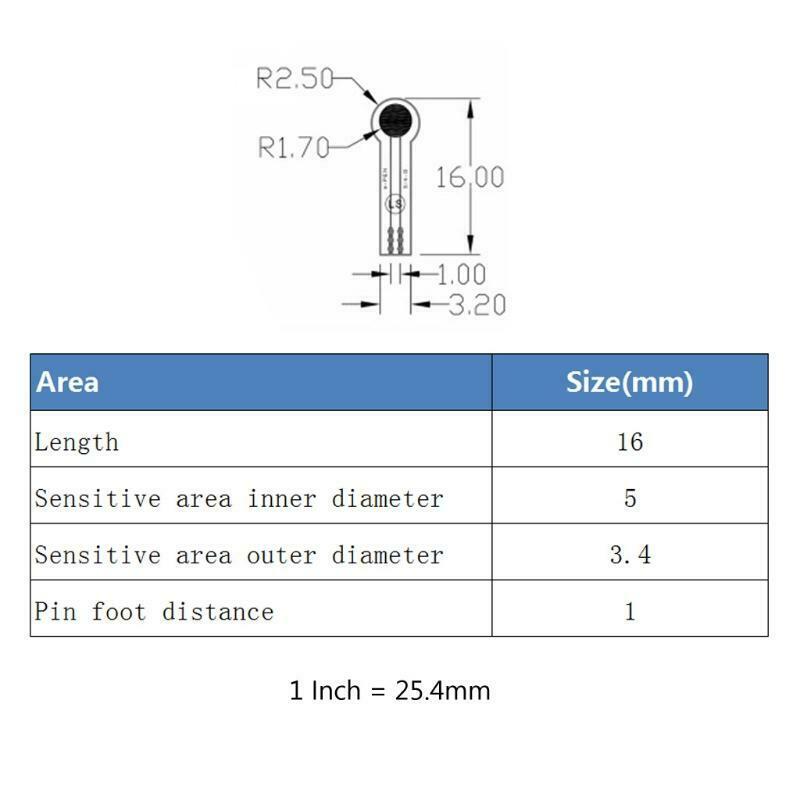 0-200g Thin Film Pressure Sensor Flexible Force Sensitive Resistance-type Sensor
