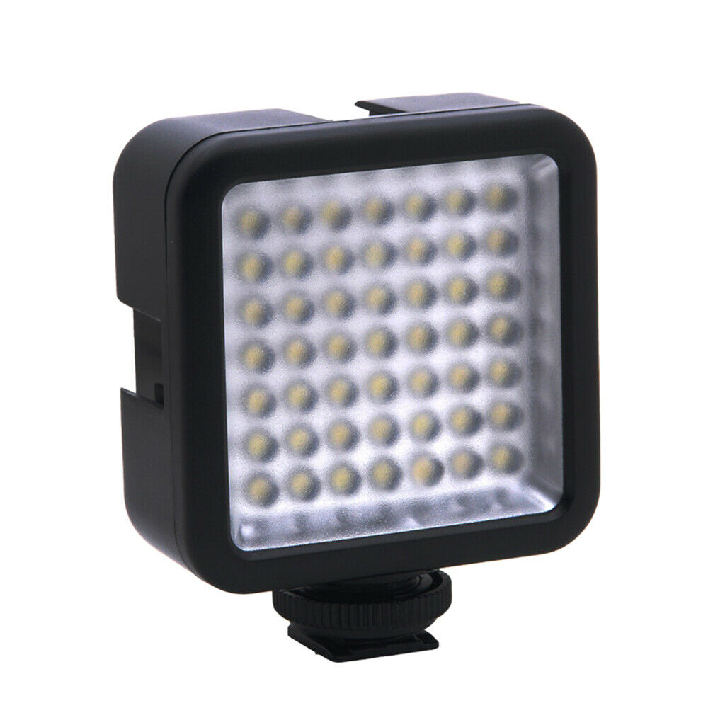 Portable 49 LED Video Light Photo Studio Lighting Lamp For DSLR Camera
