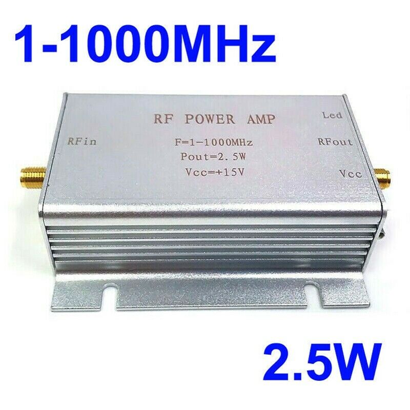 1-1000Mhz 2.5W Rf Power Amplifier For Hf Fm Transmitter Vhf Uhf Rf Ham Radio MQ5
