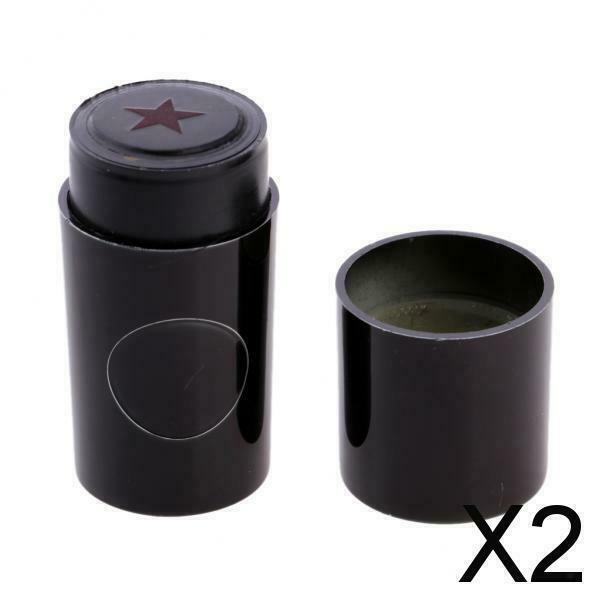 2X Colorfast Golf Ball Stamp Stamper Marker Impression Seal Golfer Gift Star