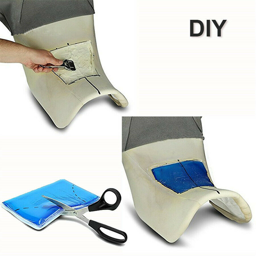 1cm Thickness Motorcycle Seat Gel Pad Polyurethane Elastic Fiber Seat Cold Pad