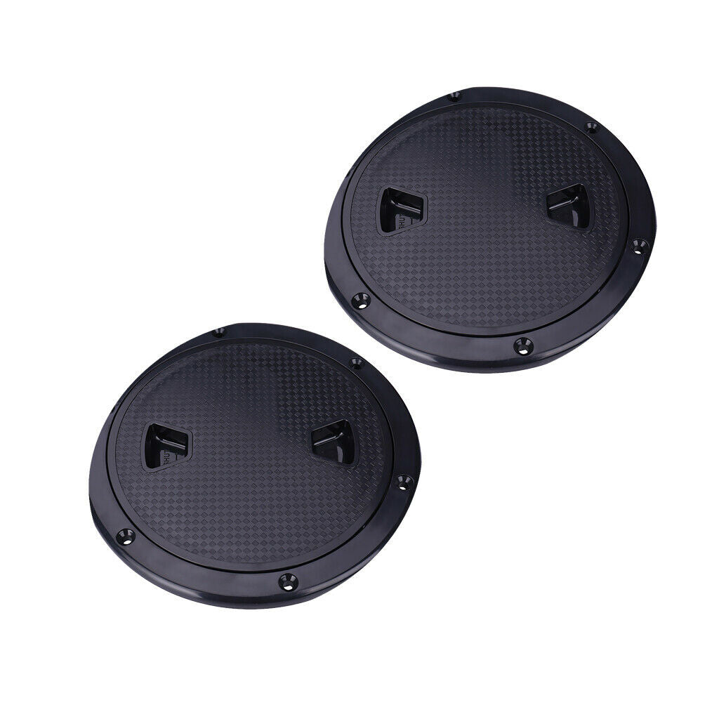 2pcs inch Inspection Hatch with Detachable Covers - Marine Access Deck Plate -