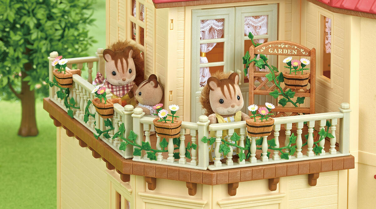 New! 5224 Sylvanian Families Family Garden Decoration Set Children Girls Age 3+