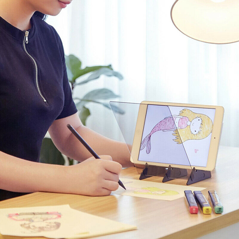 Mobile phone holder Sketch Wizard Tracing Drawing Board Optical Draw Projec~K Rf