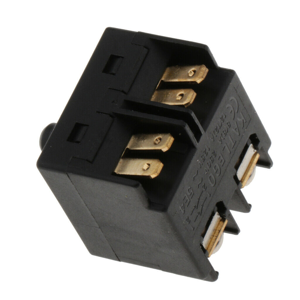 Black Push Button Switch for Angle Grinder 100 4" Polisher Parts Accessories