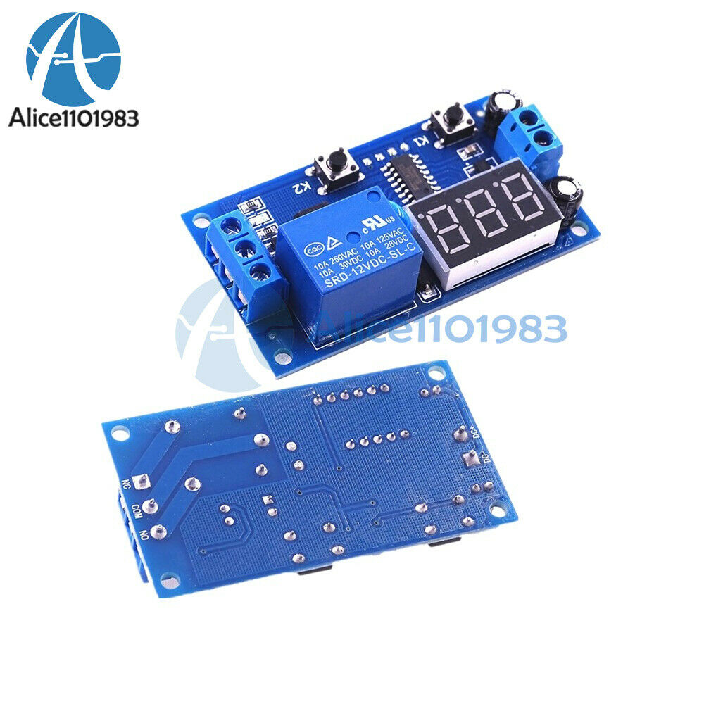 DC12V Delay Timng Multi-function Module Infinite Switch Timer Relay Module