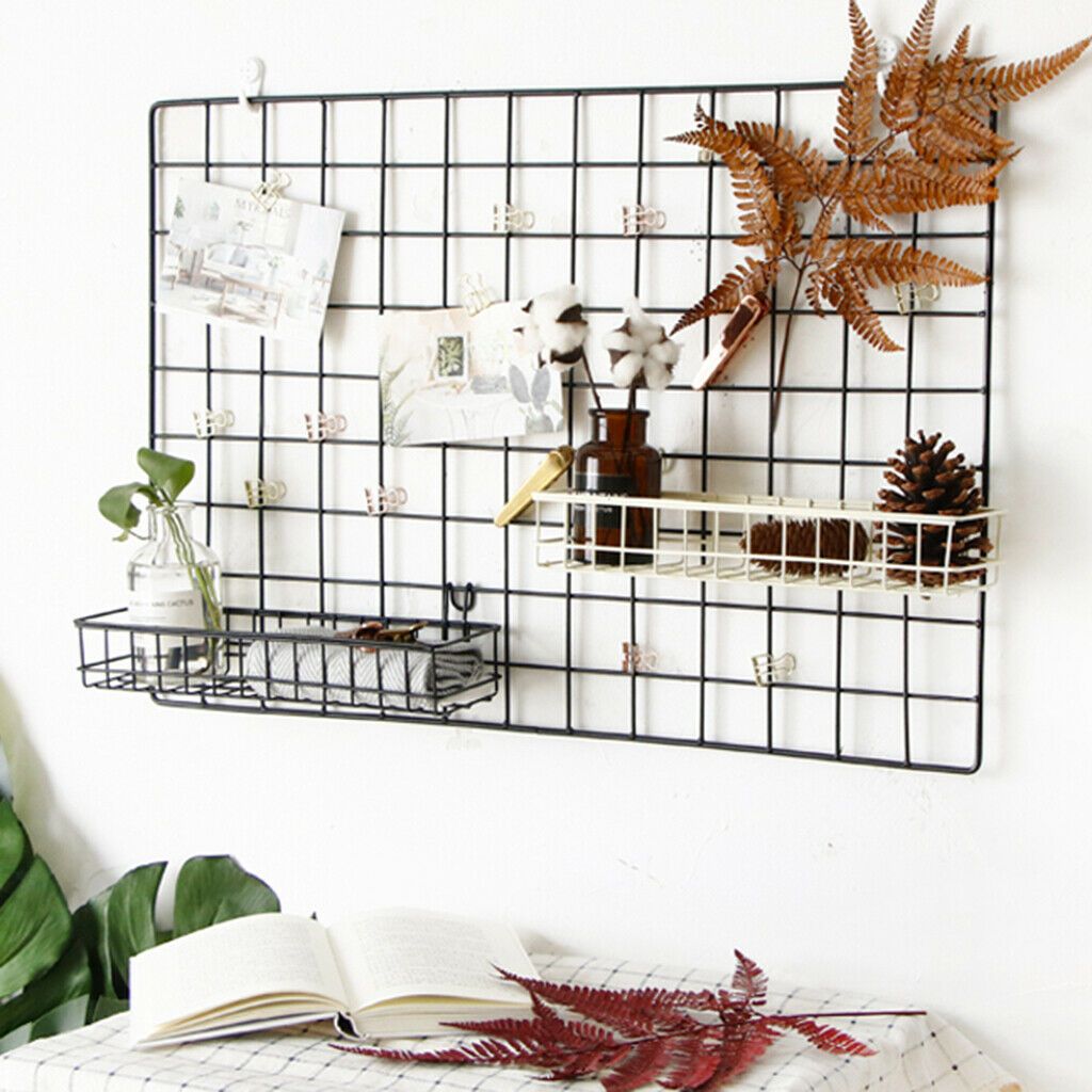 3 Pieces Storage Basket Display Shelves Rack Holder Bathroom Home Decoration
