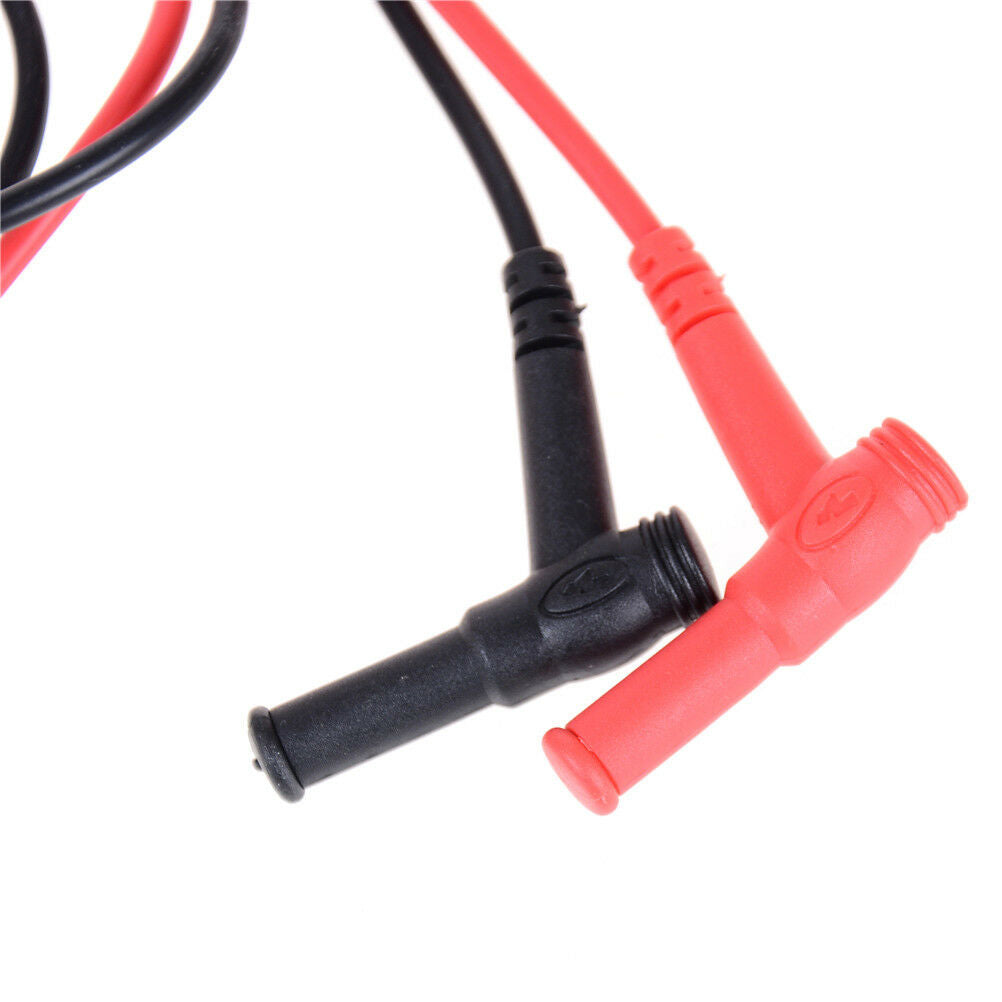 1 pair Heavy Duty Multimeter Voltmeter Rubberized Test Probe Leads 1000V   WF