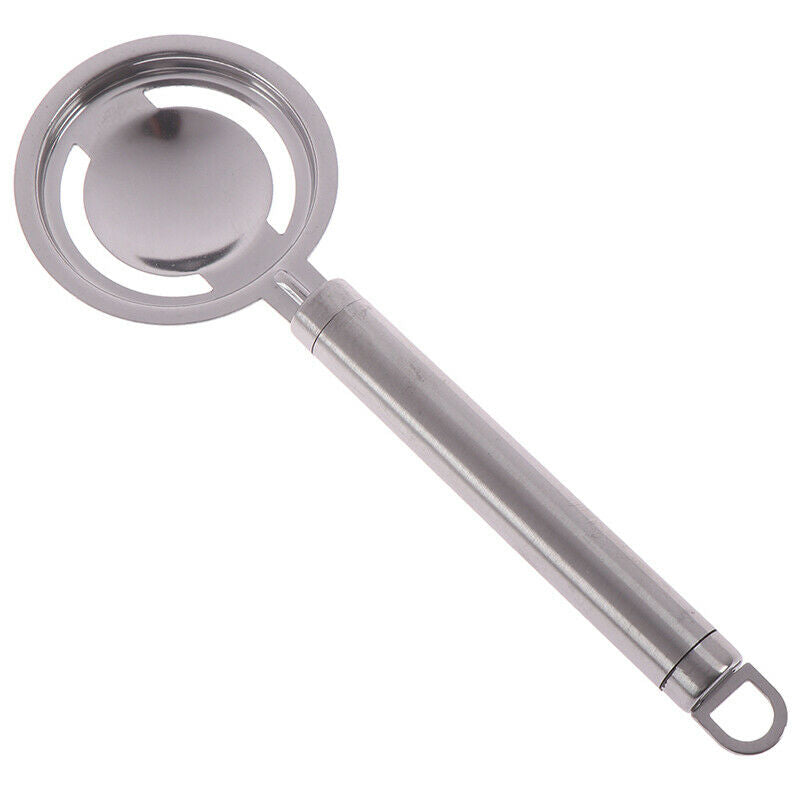 Stainless Steel Egg Yolk White Separator Cooking Tool Kitchen Gadget Silv.l8