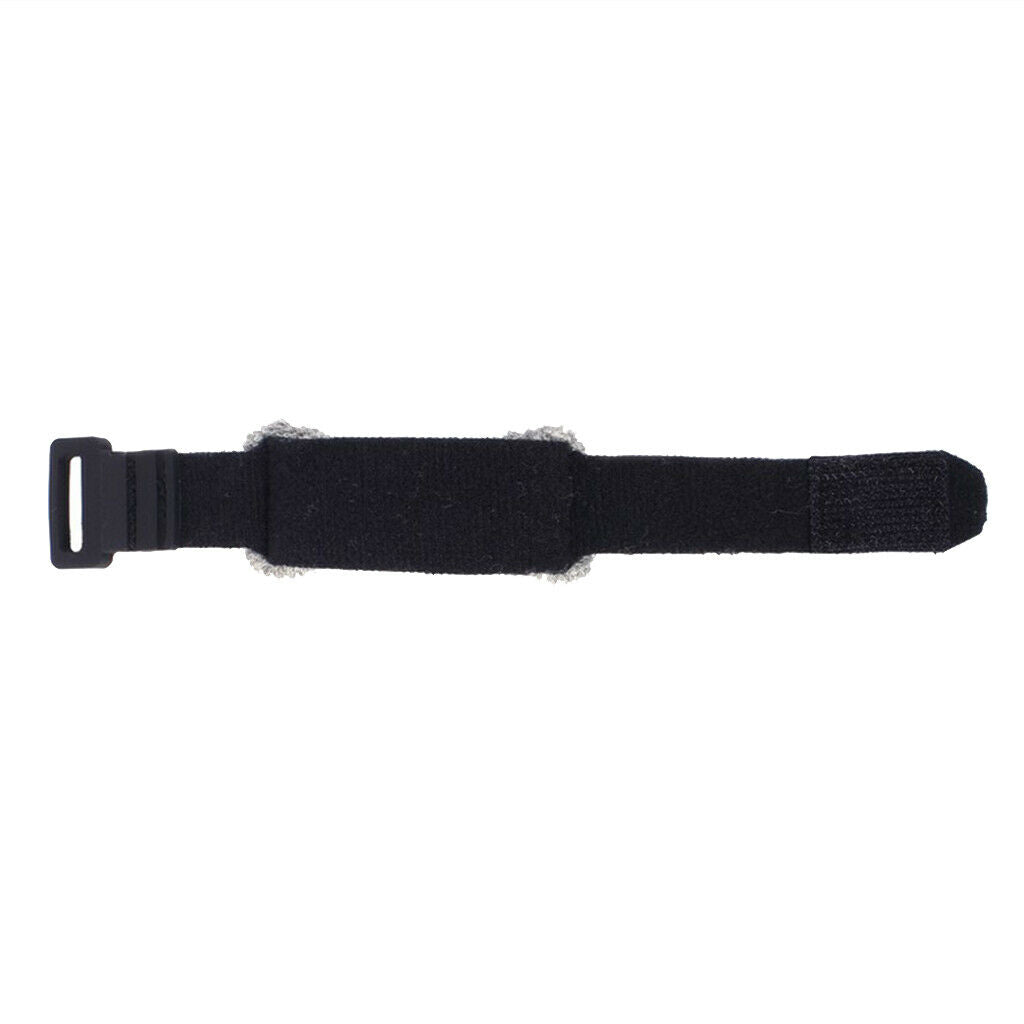Pro Guitar String Muter Dampener Guitar Bass Parts Accessory Black 20x2.5cm