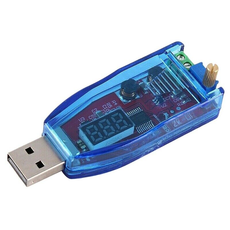 Dc-Dc Usb Adjustable Step Up/Down Power Supply Voltage Regulator Module 5V-24VX4