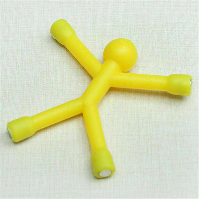 1pc Novelty Curiously Mini Q-Man Magnet Cute Magnetic Magnets Man Toys Gift