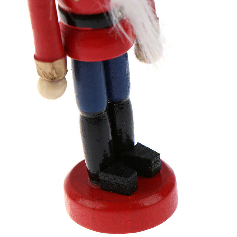 10cm Wooden Nutcracker Soldier Christmas Decoration Pendants Ornaments To.l8