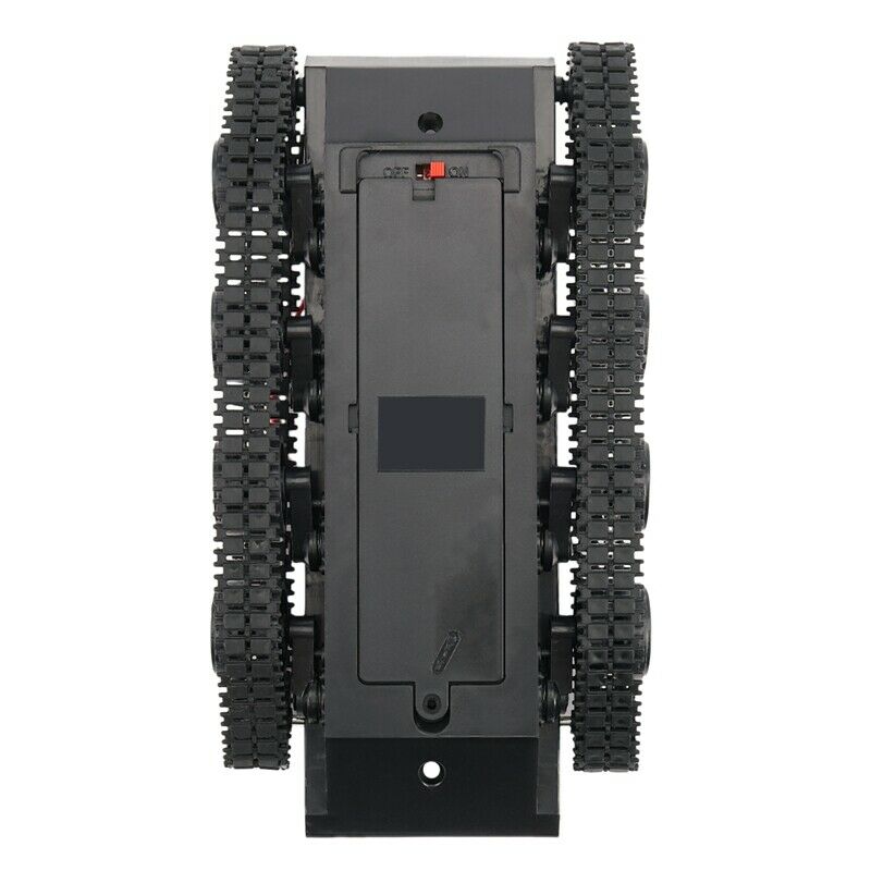 Rc Tank Smart Robot Tank Car Chassis Kit Rubber Track Cler For Arduino 130 MotP1