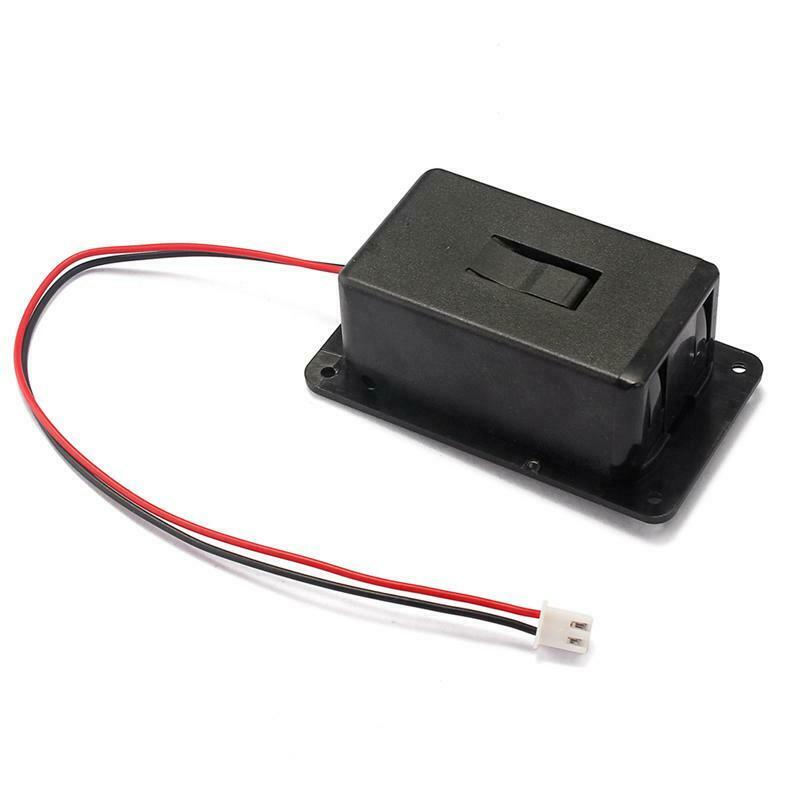 1PC 9V Battery Holder Case Box Cover For Guitar Bass Active Pickup Connector