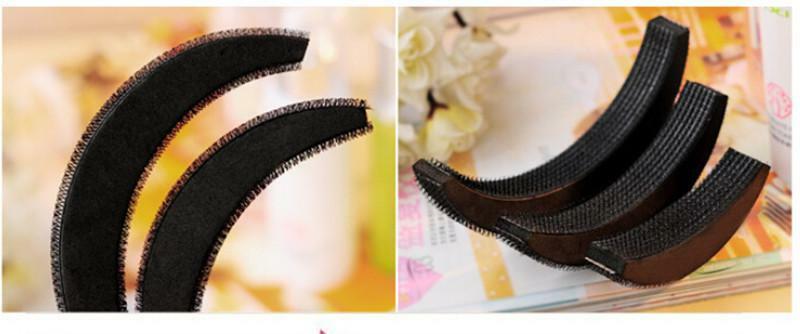 3 Different Size Women Volume Hair Base DIY Bump Styling Insert Decoratio.l8