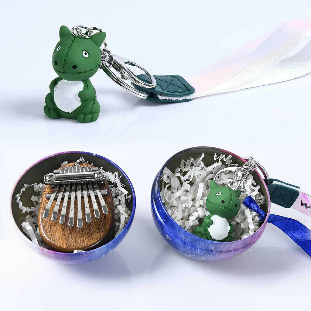 Kalimba Solid Wood 8 Keys Thumb Finger Piano Mbira Musical Instruments Gift