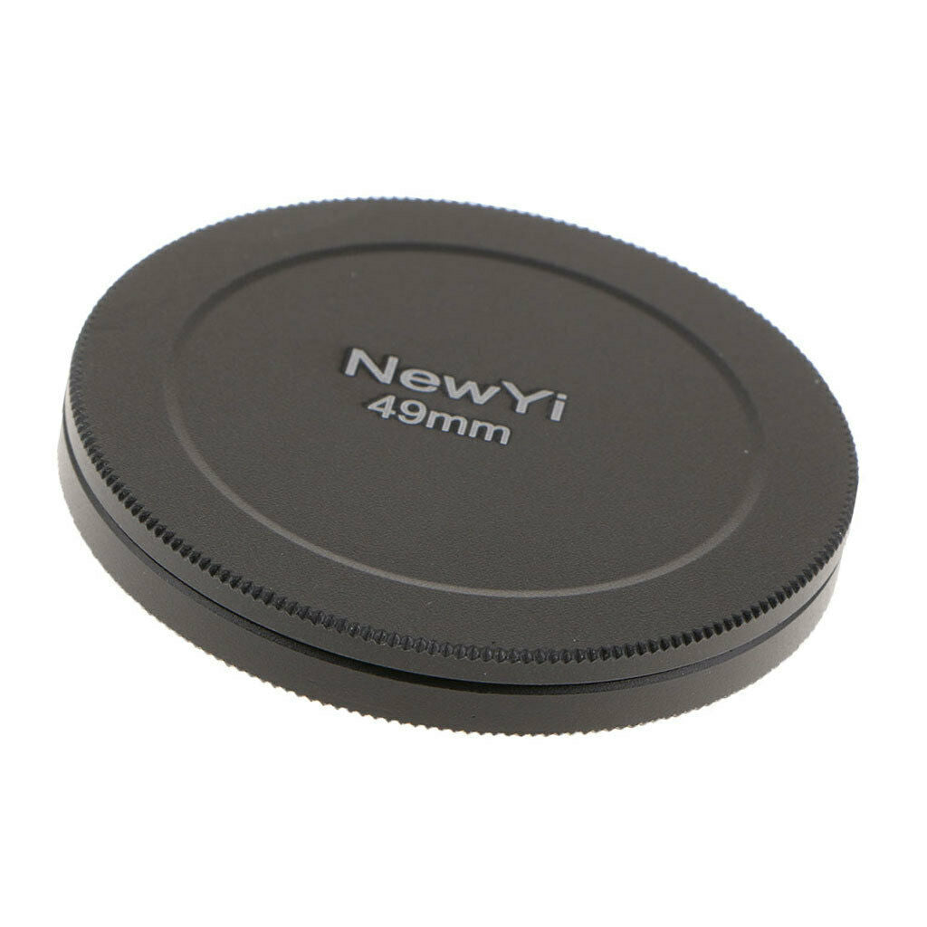 49mm 1.93" UV CPL Filter Case Cover Metal Camera Lens Storage   Box Black