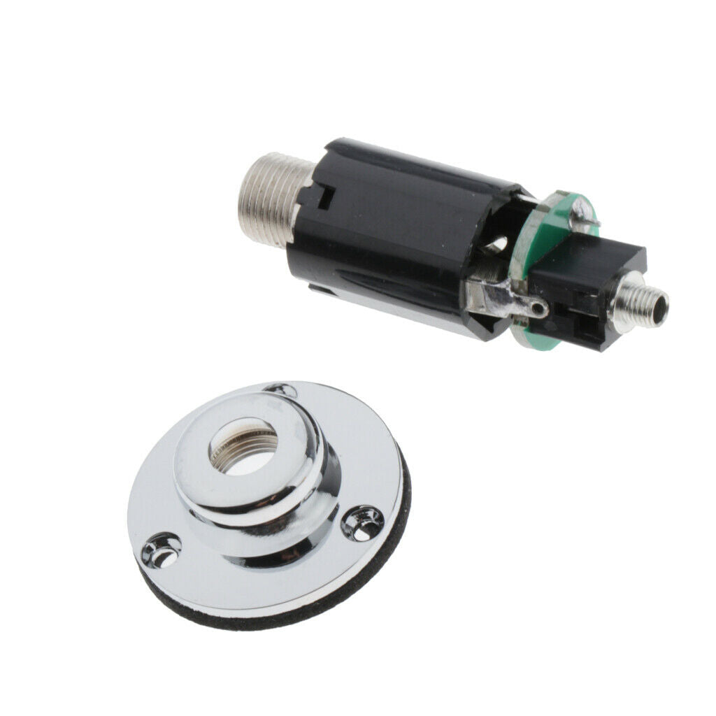 Plastic Acoustic Guitar Tail Nail Pickup Transducer Musical Replacements
