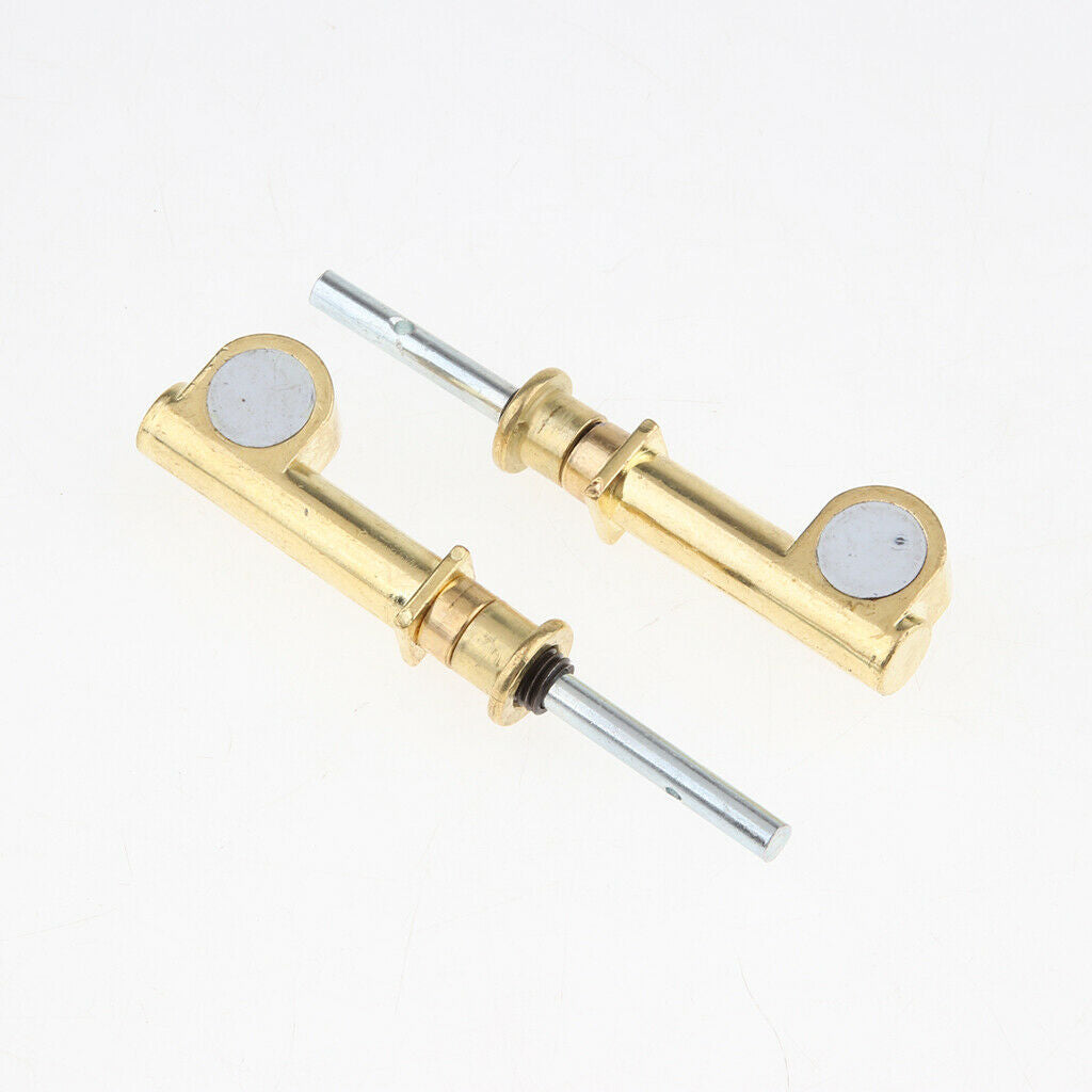 2 Pack Copper Erhu Axis Shaft Chinese Traditional Erhu accessories