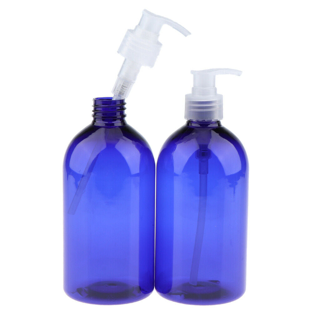 500 ml Lotion Pump Bottle Makeup Shower Gel Atomizer Travel Container Clear