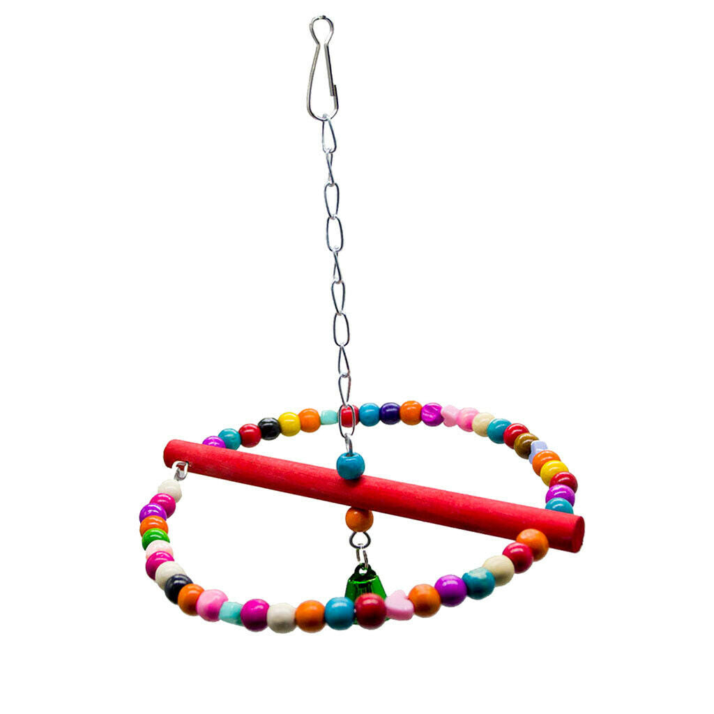 3 Pack Bird Parrot Toys Set  Pet Bird Cage Parrot Climb Chew Toys for Small