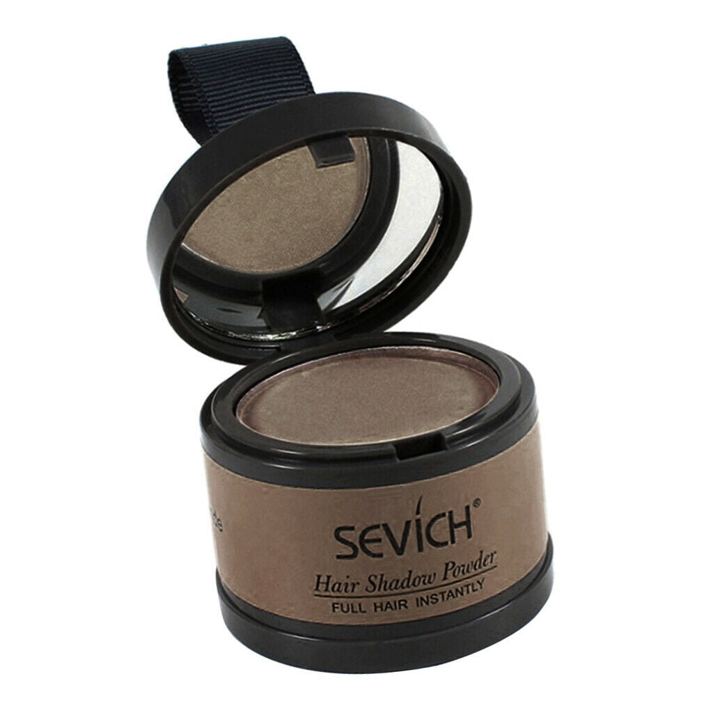 Hairline Repair Powder Hair Roots Cover for Thicker Shaggy Hair Dark Brown