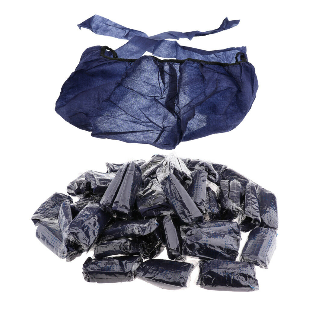 50x Breathable Disposable Bras Spa Beauty Salon Spray Tanning Bath Bras Blue