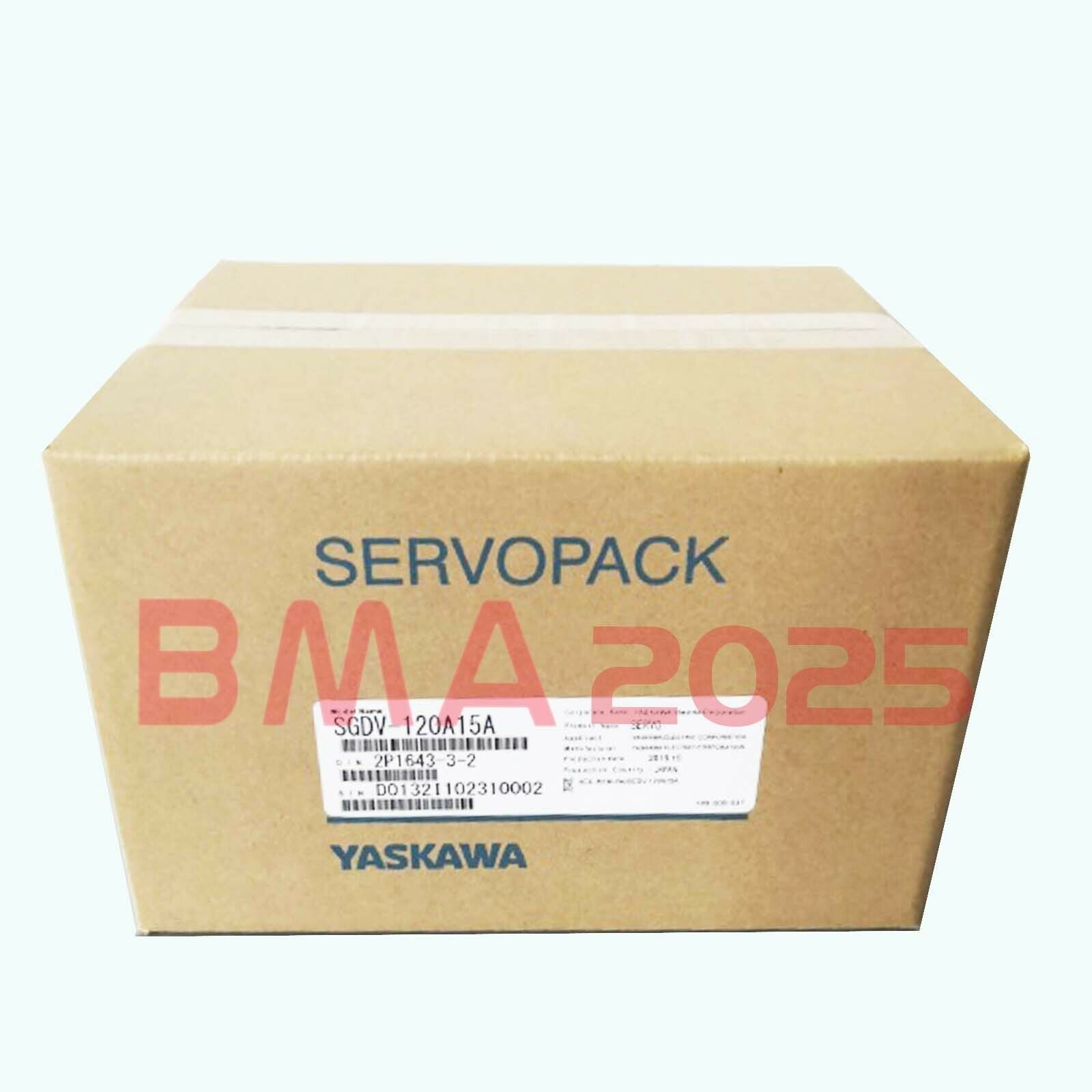 1PC New SGDV-120A15A Servo Drive one year warranty DHL free Ship YS9T
