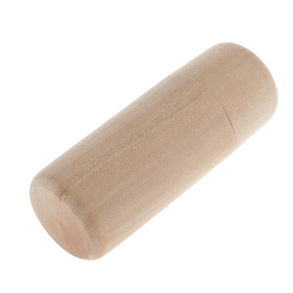Single Slot Essential Oils Bottles Storage Box Mini Portable Wooden Bottle Case
