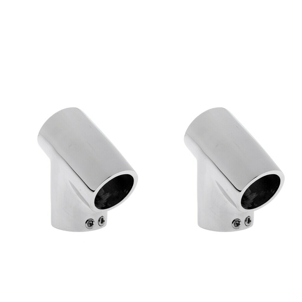 Boat Hand Rail Fitting - 60 Degree Tee- 316 Marine Stainless Steel 25mm+22mm
