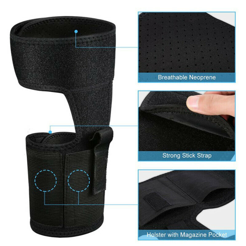 1pc Ankle Holster for Concealed Carry Elastic Secure Strap Leg Pistol Hols A SJ