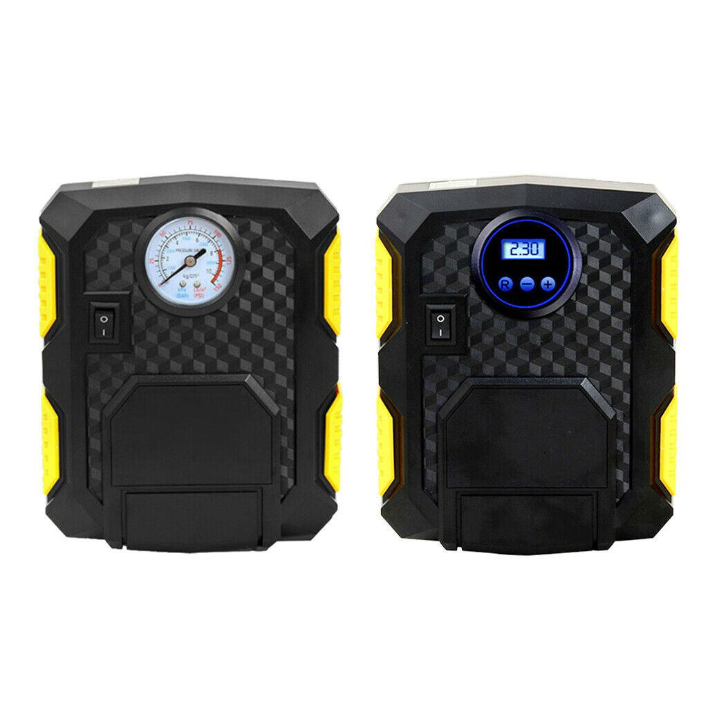Tire Inflator Car Air Pump Compressor Portable Auto 12V Volt 150 PSI Pointer