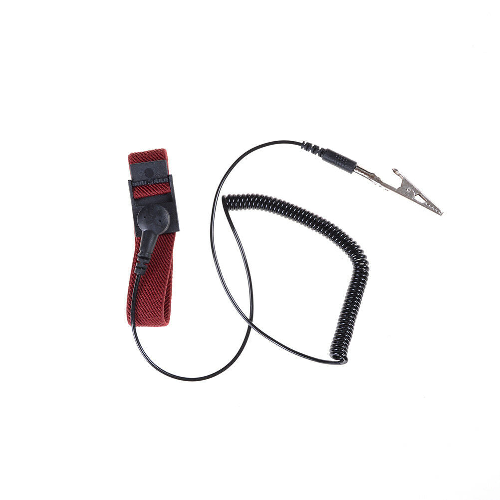 Hot Anti Static ESD Adjustable Wrist Strap electronic Discharge Band Grou.l8