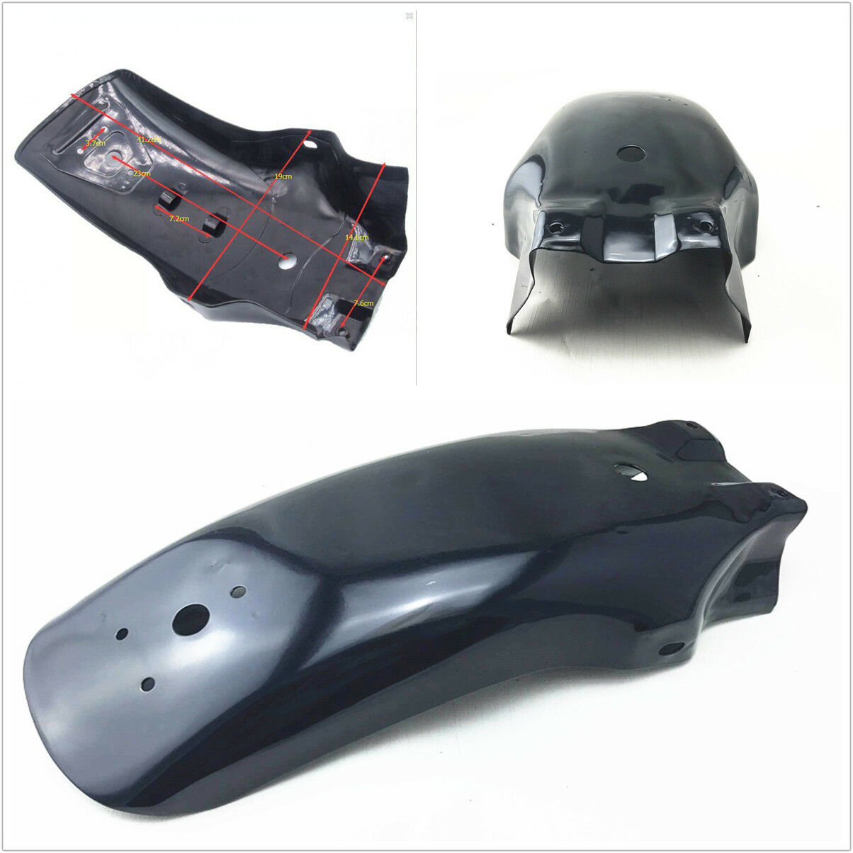 Motorcycle Rear Fender Mudguard For Bobber Chopper Cafe Racer Sportster